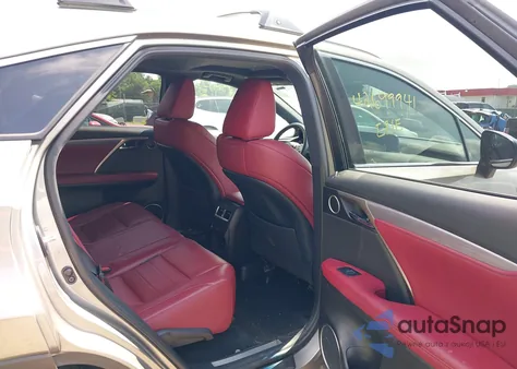 2017 Lexus Rx 350 F Sport from USA, damaged, VIN 2T2BZMCA4HC117183